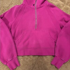 Lululemon Half Zip Scuba Funnel Neck